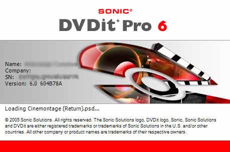 Sonic DVD it Pro 6 -      